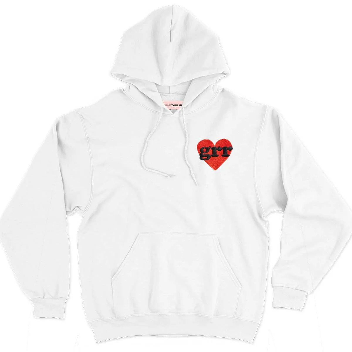 Grr Heart Embroidered Hoodie sold by The Spark Company product image thumbnail 3
