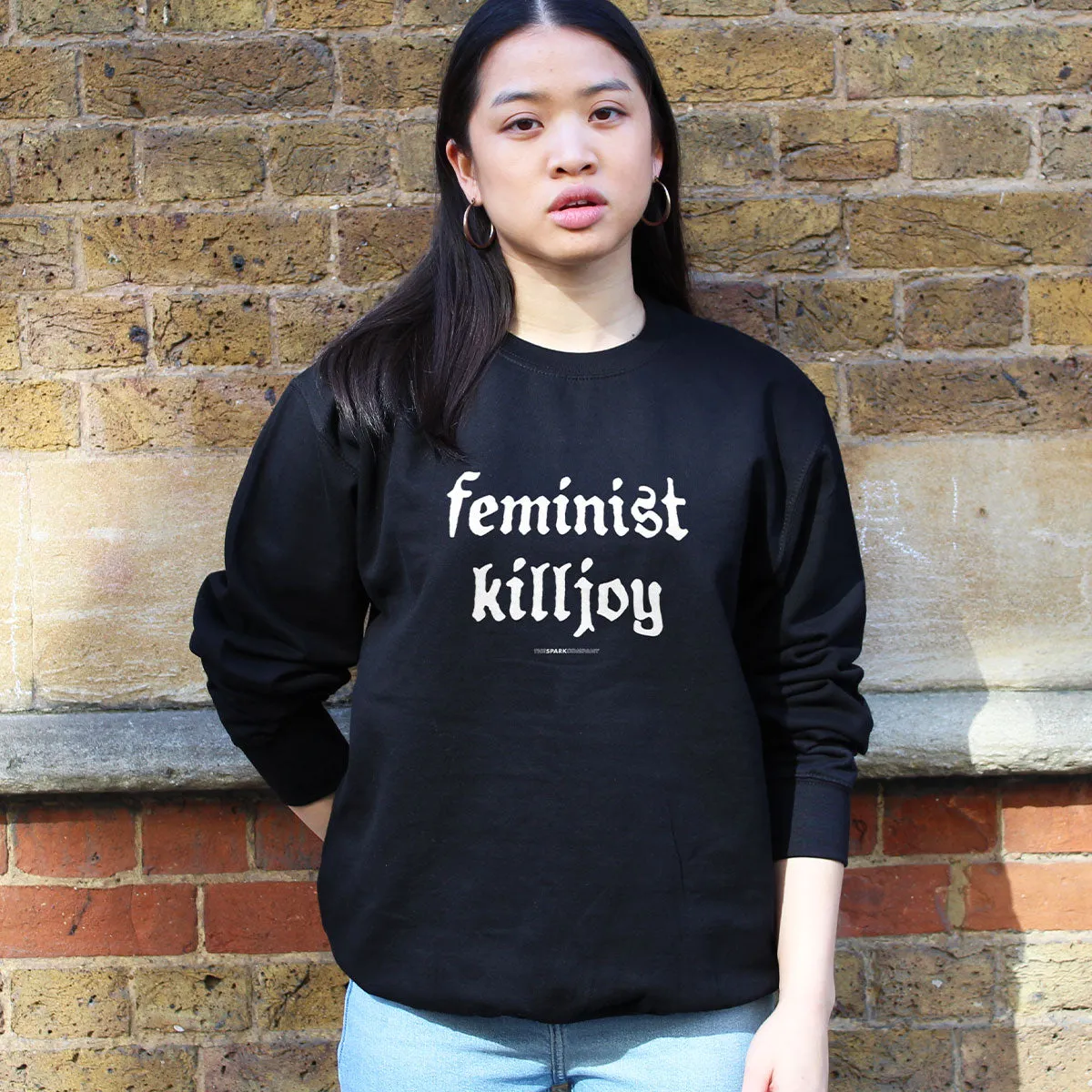 Feminist Killjoy Sweatshirt sold by The Spark Company product image thumbnail 2