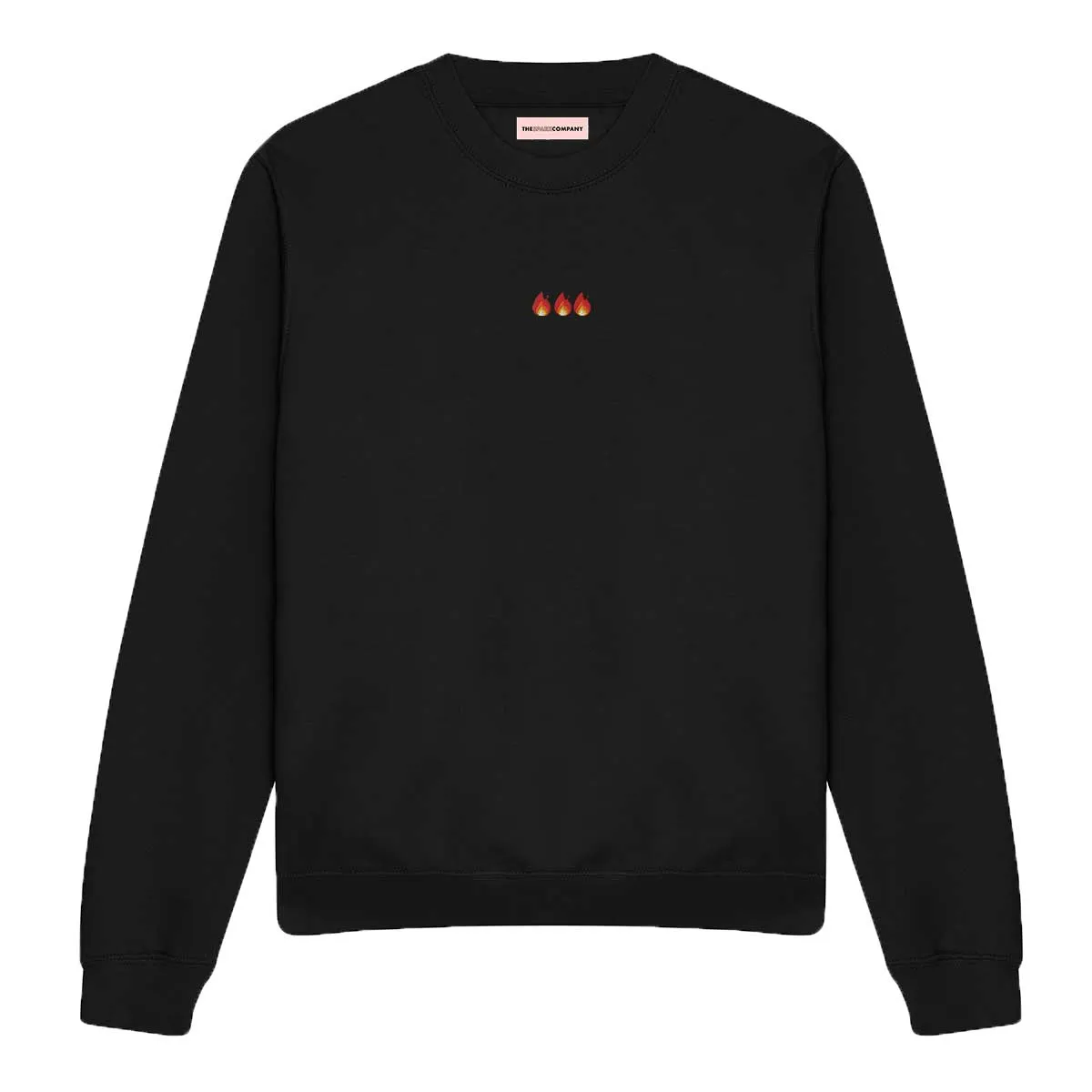 On Fire Embroidered Sweatshirt sold by The Spark Company product image thumbnail 3