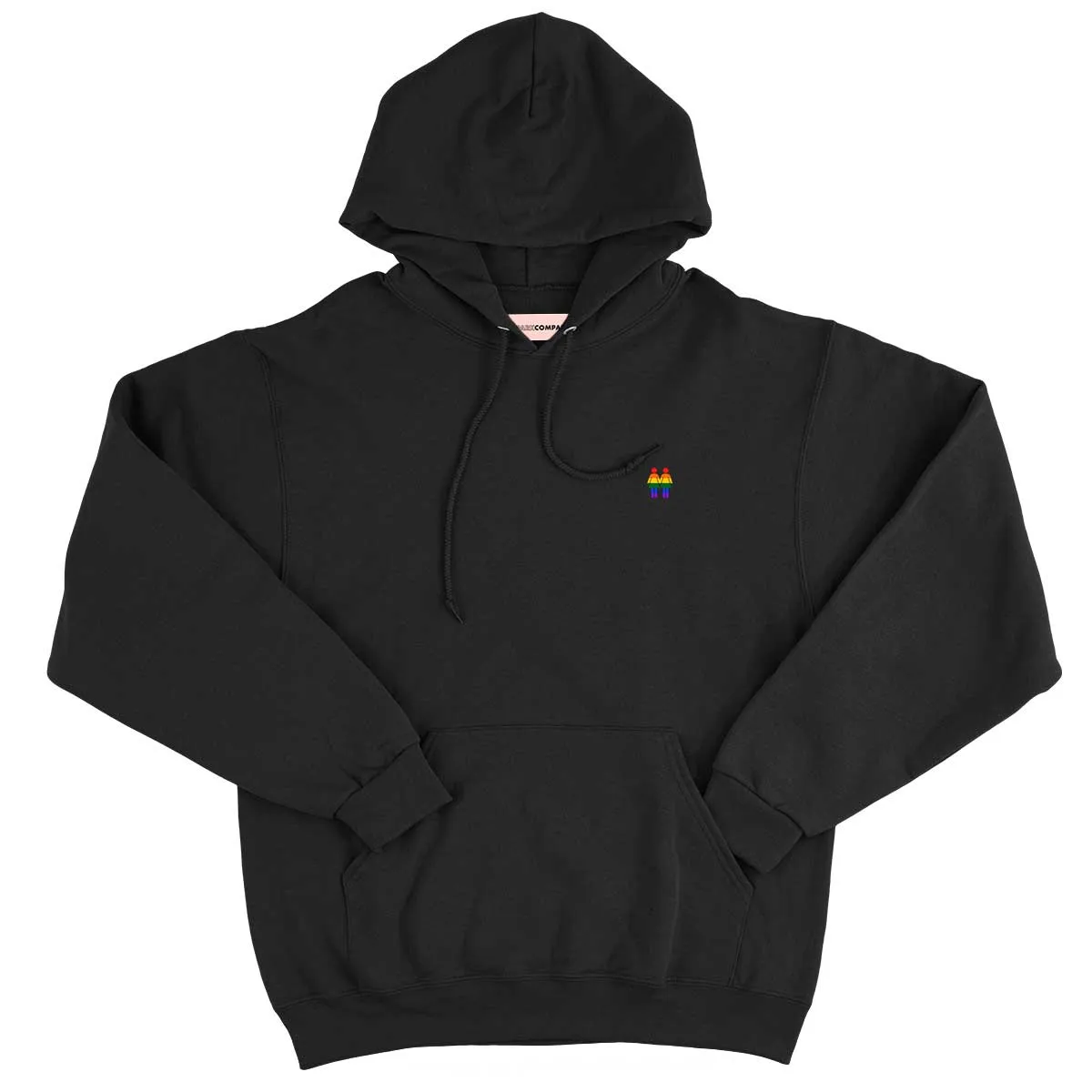 Holding Hands Embroidered Hoodie sold by The Spark Company product image thumbnail 2