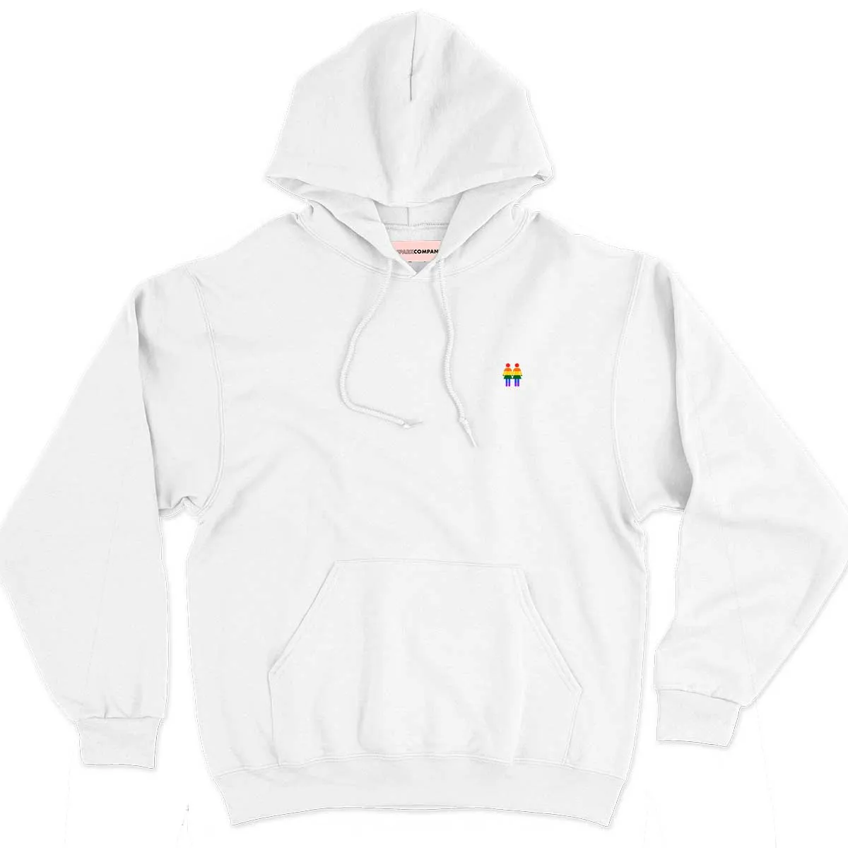 Holding Hands Embroidered Hoodie sold by The Spark Company product image thumbnail 3
