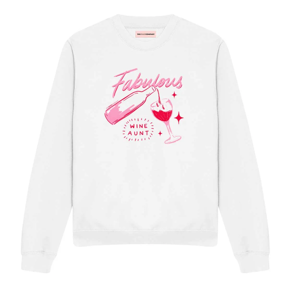 Family Goals: Fabulous Wine Aunt Sweatshirt sold by The Spark Company