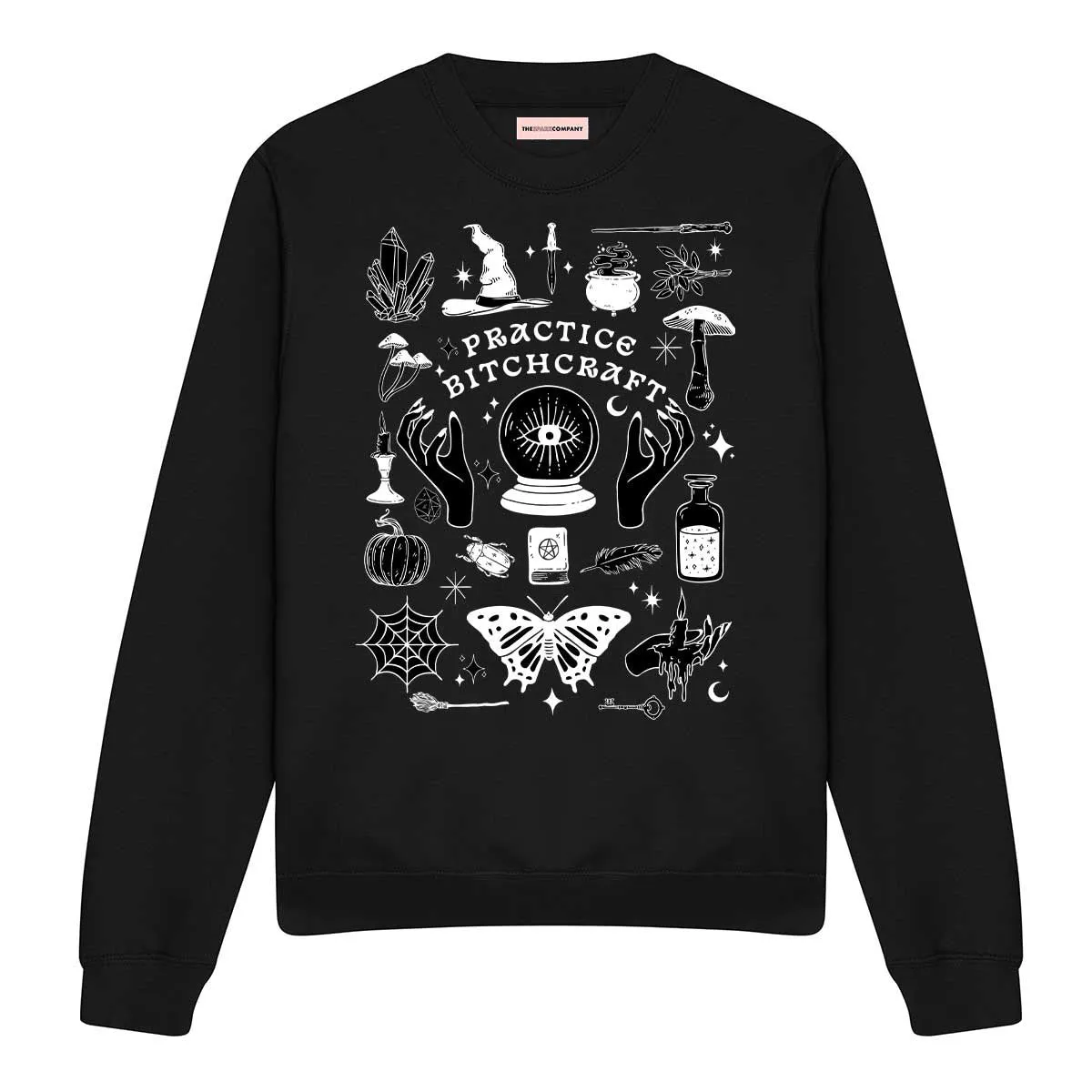 Practice Bitchcraft Halloween Sweatshirt sold by The Spark Company