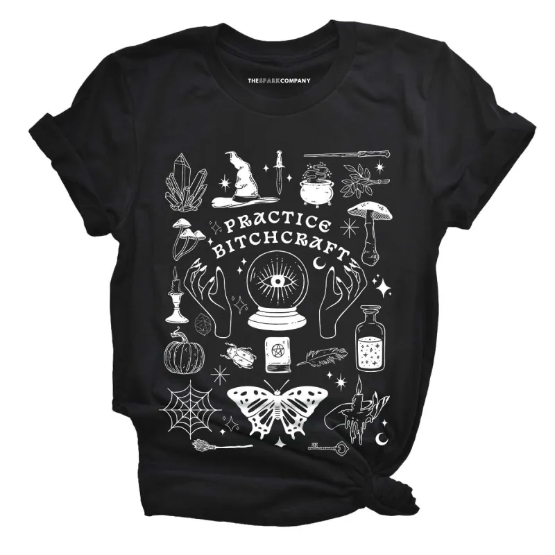 Practice Bitchcraft Halloween T-Shirt sold by The Spark Company