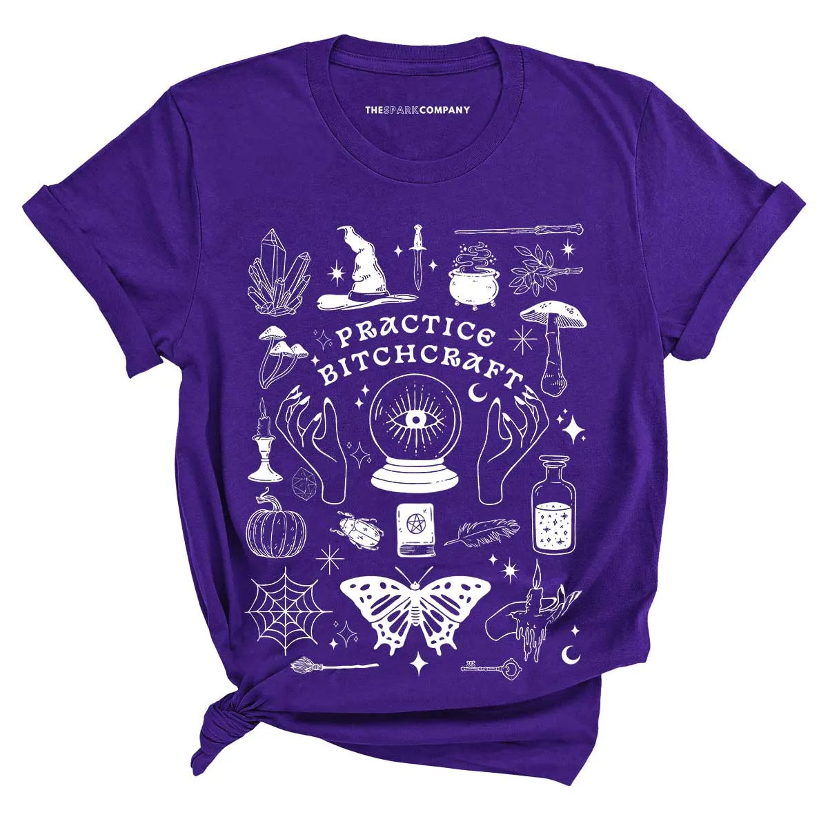 Practice Bitchcraft Halloween T-Shirt sold by The Spark Company product image thumbnail 4