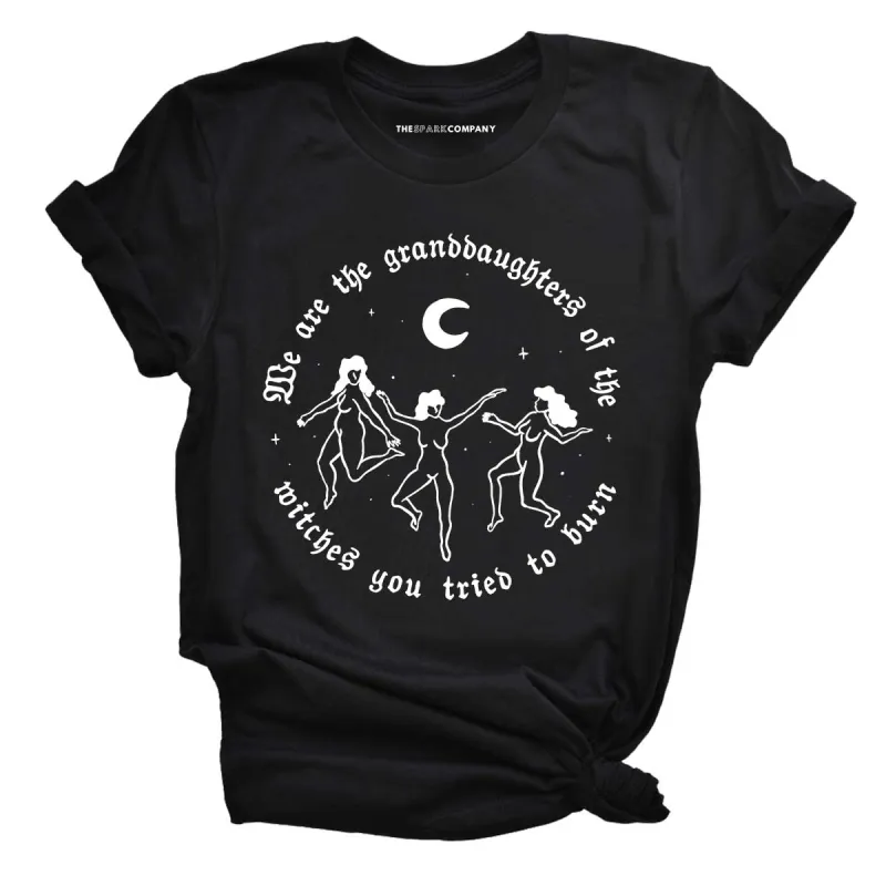 We Are The Granddaughters of The Witches Halloween T-Shirt sold by The Spark Company