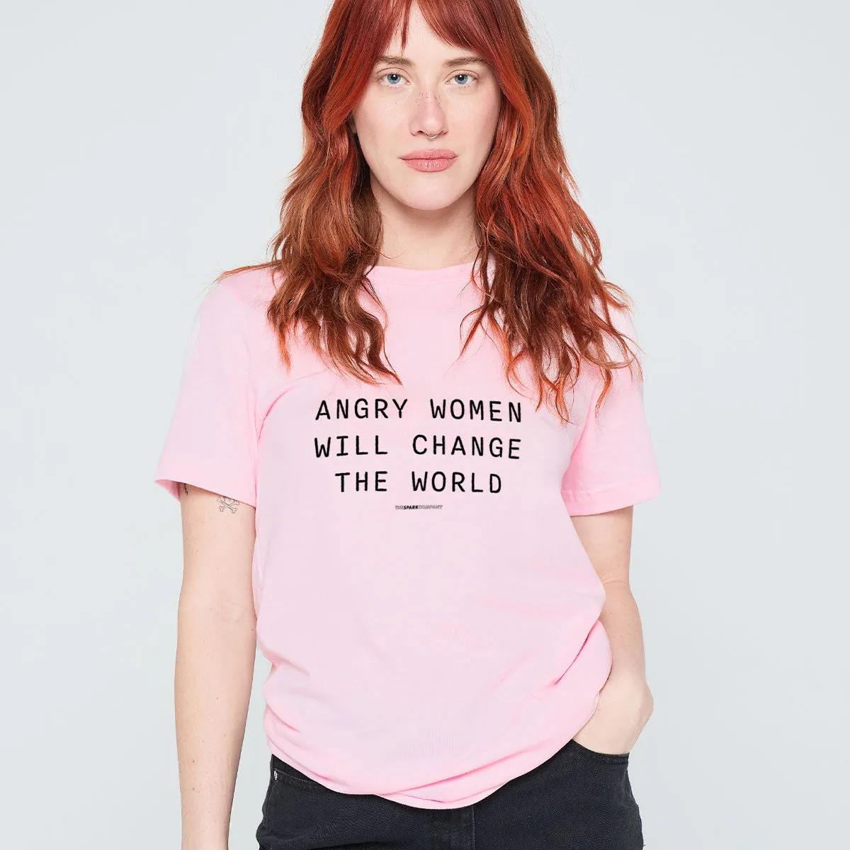 Angry Women Will Change The World T-Shirt sold by The Spark Company product image thumbnail 2