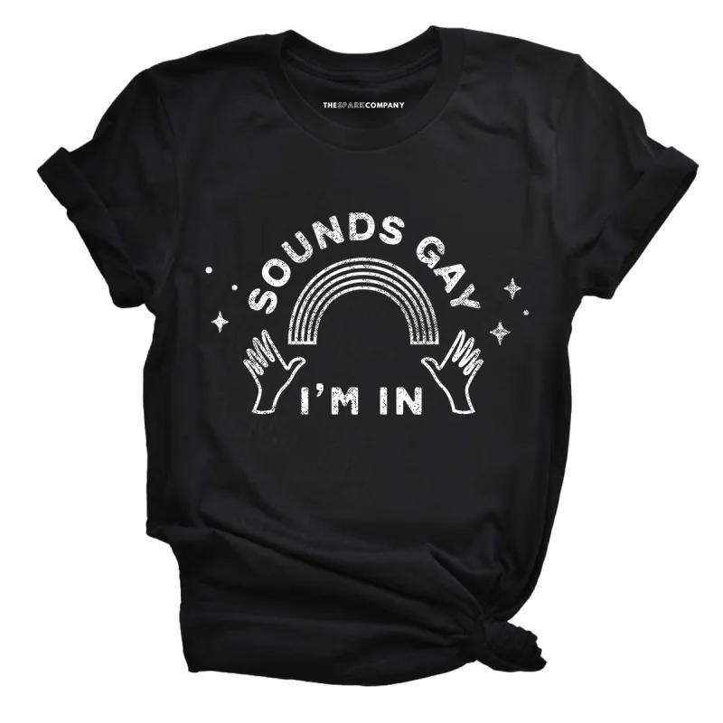 Distressed Sounds Gay T-Shirt sold by The Spark Company