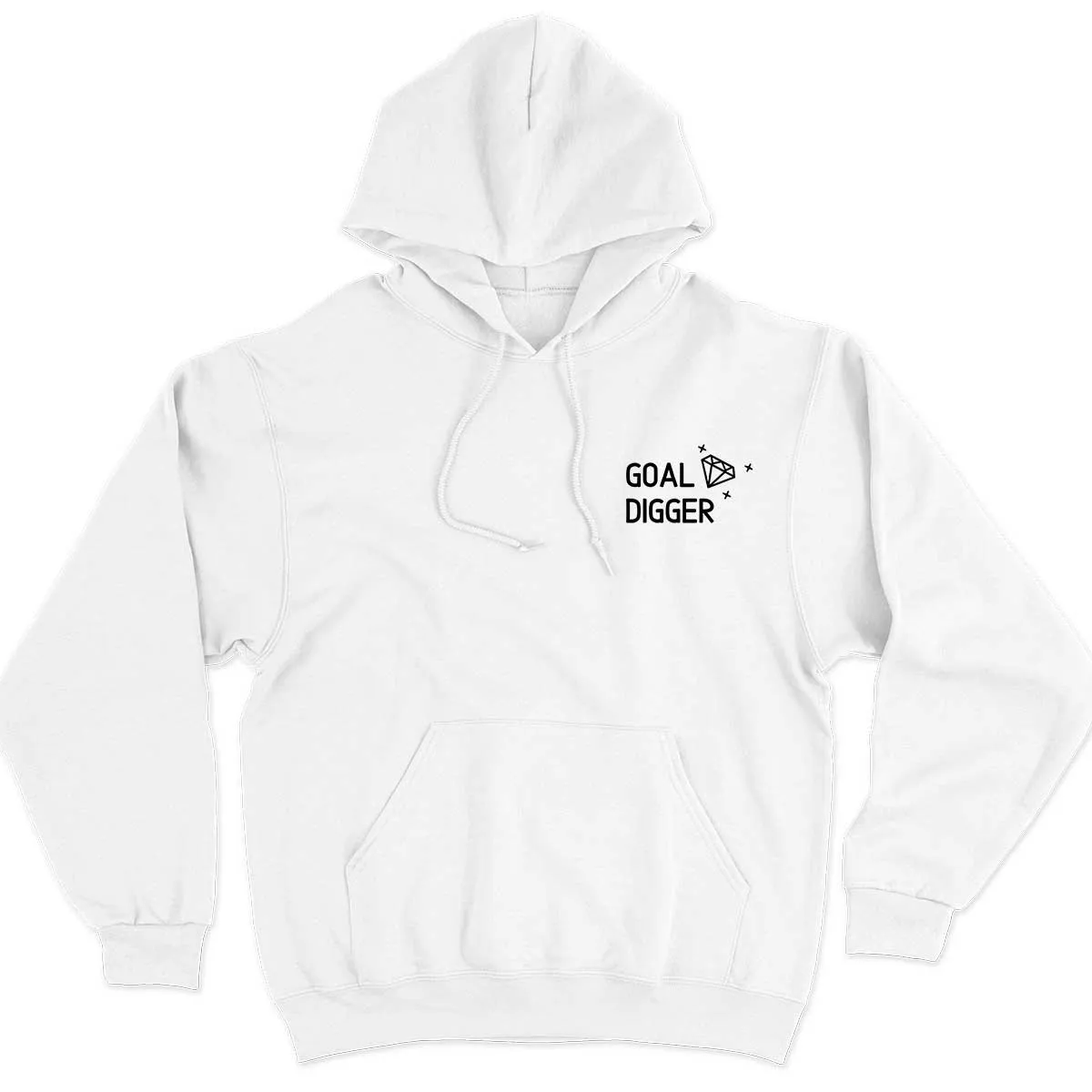 Goal Digger Embroidered Hoodie sold by The Spark Company product image thumbnail 2