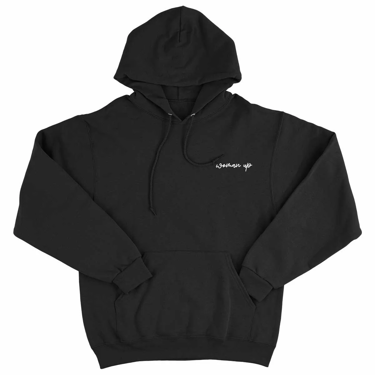 Woman Up Embroidery Detail Hoodie sold by The Spark Company product image thumbnail 3