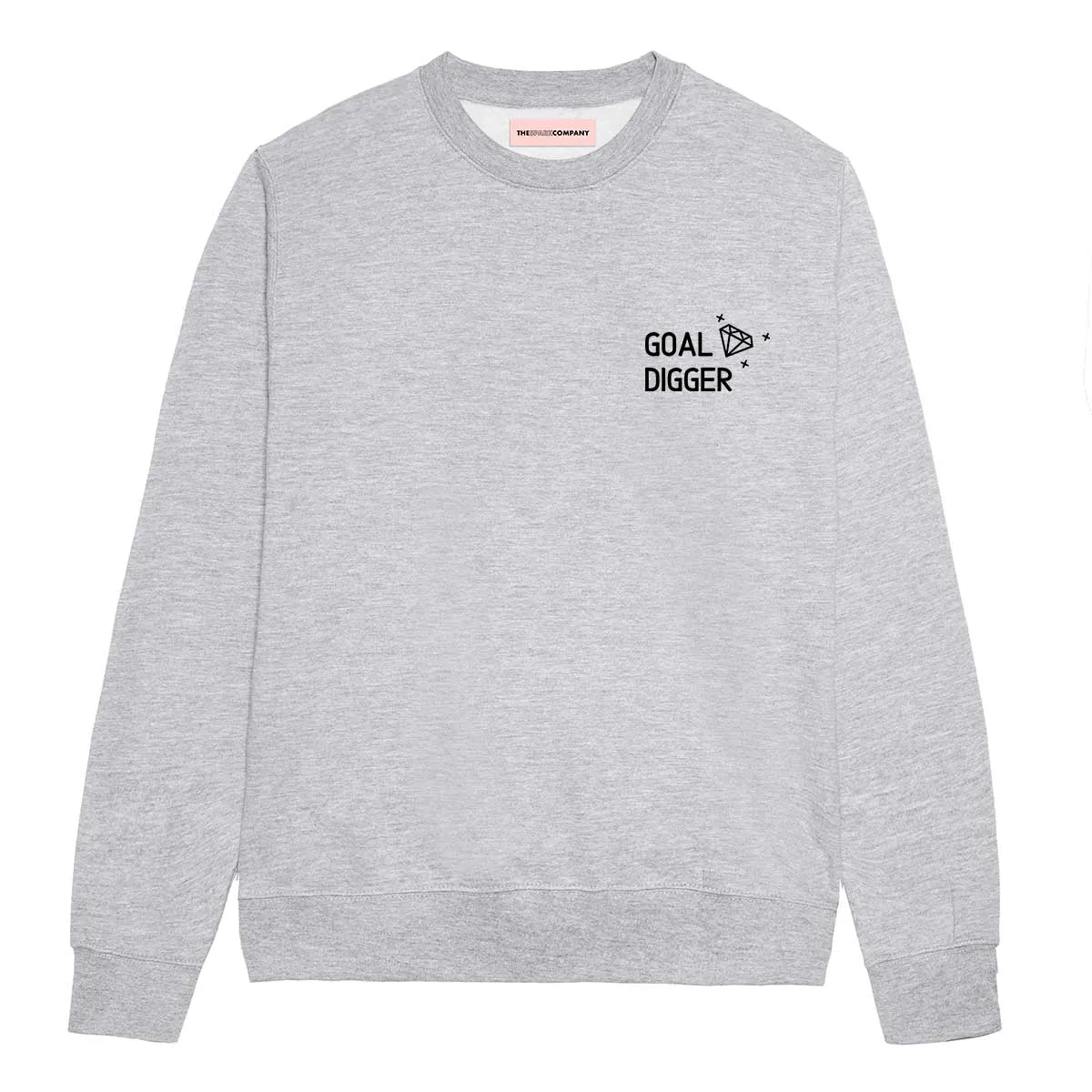 Goal Digger Embroidered Sweatshirt sold by The Spark Company product image thumbnail 3