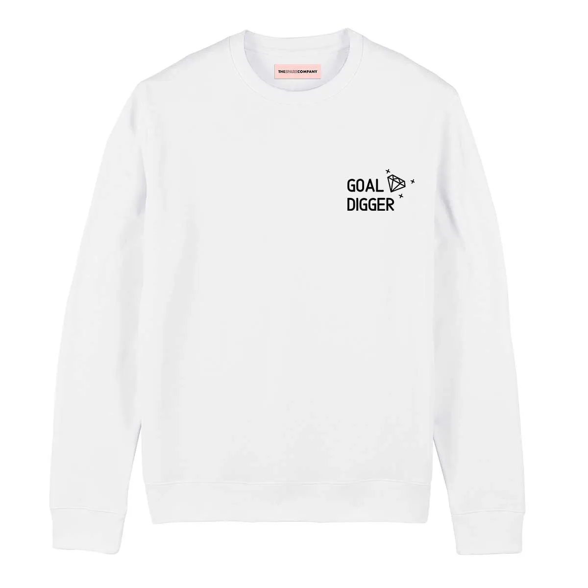 Goal Digger Embroidered Sweatshirt sold by The Spark Company product image thumbnail 4