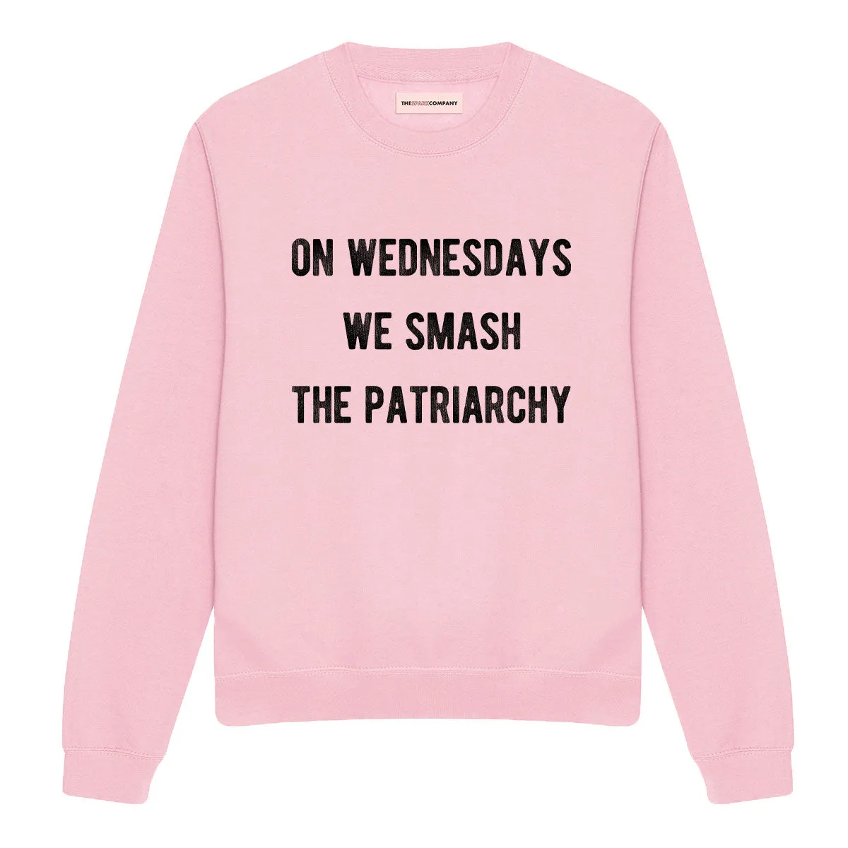 On Wednesdays We Smash The Patriarchy Sweatshirt sold by The Spark Company product image thumbnail 3