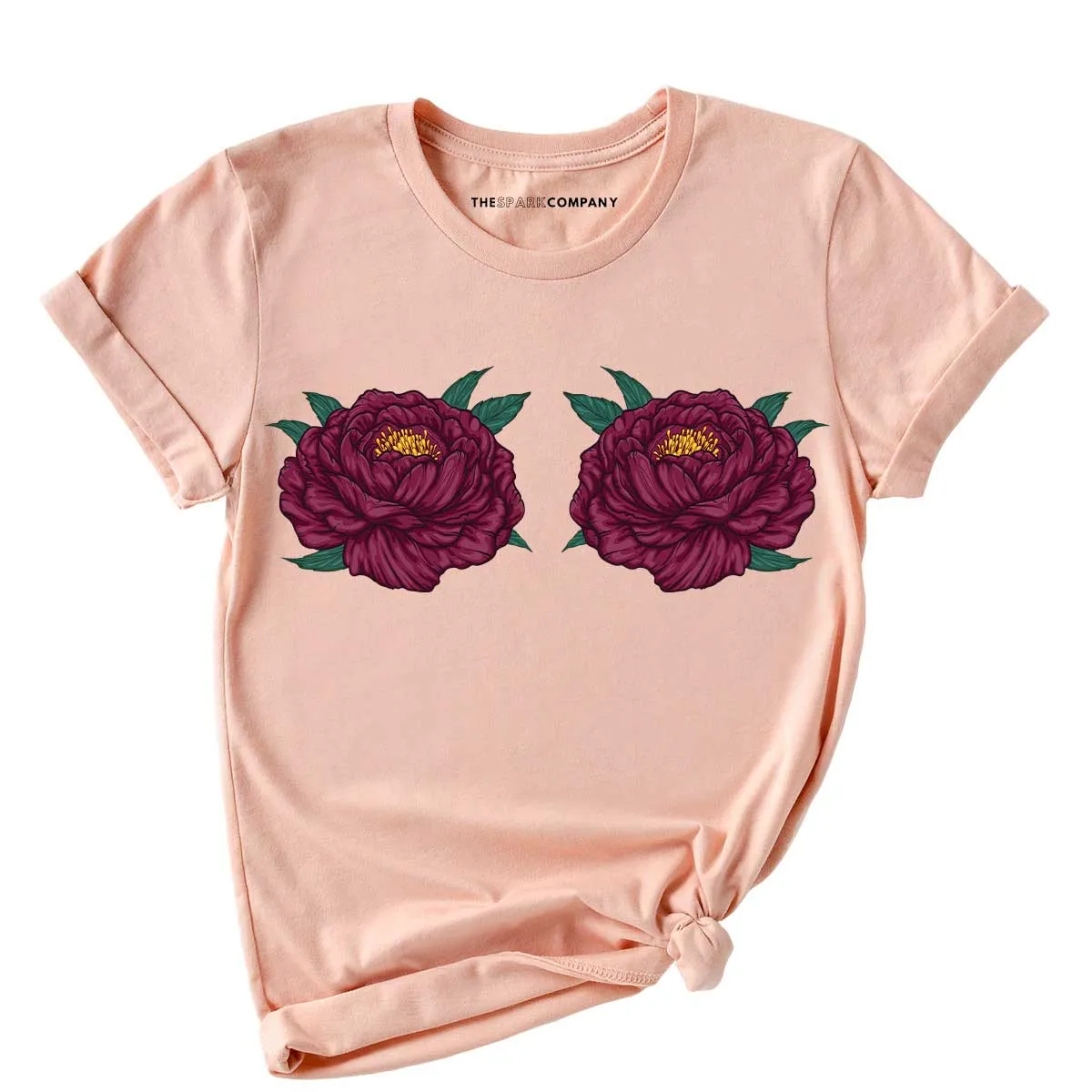 Frida Floral T-Shirt sold by The Spark Company product image thumbnail 4