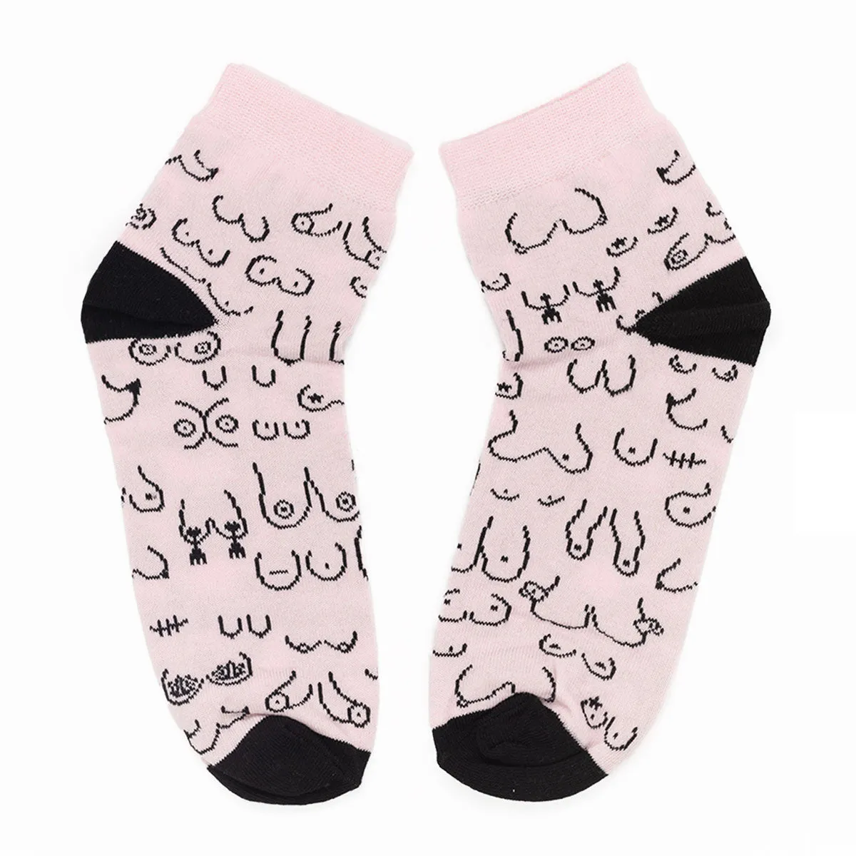 Boobs Print Socks sold by The Spark Company