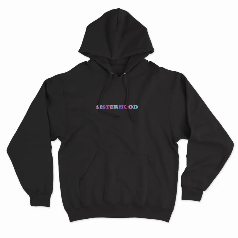 Sisterhood Embroidered Hoodie sold by The Spark Company