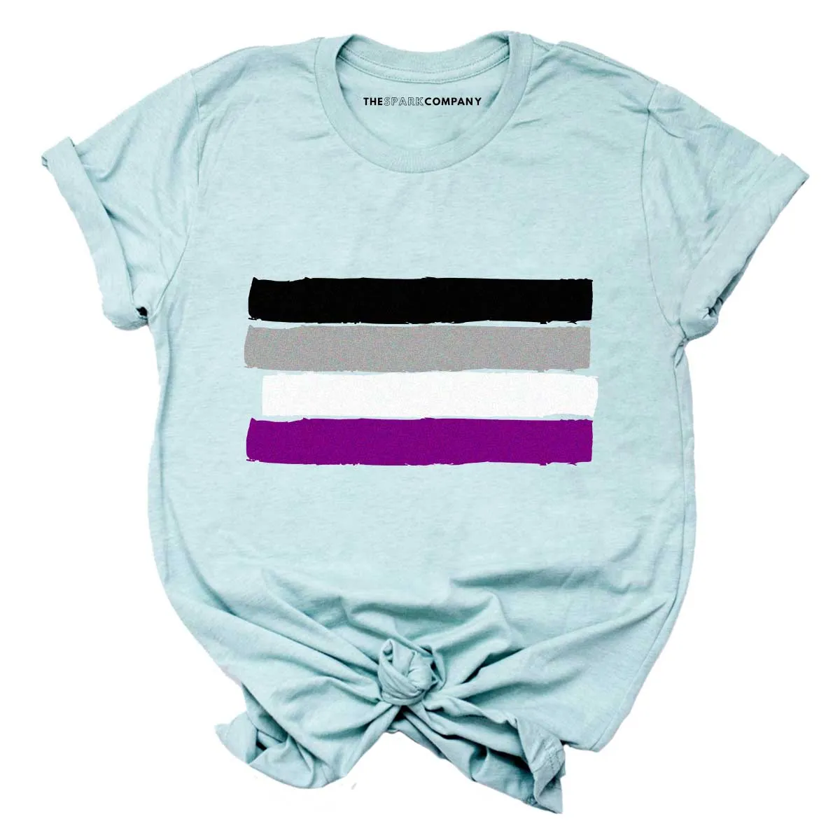 Ace Asexual Flag T-Shirt sold by The Spark Company