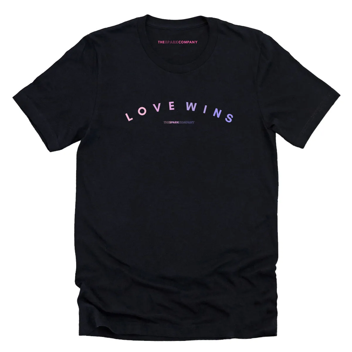 Love Wins Bisexual Colours T-Shirt sold by The Spark Company