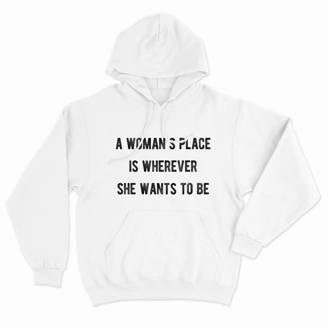 A Woman's Place Hoodie sold by The Spark Company product image thumbnail 2