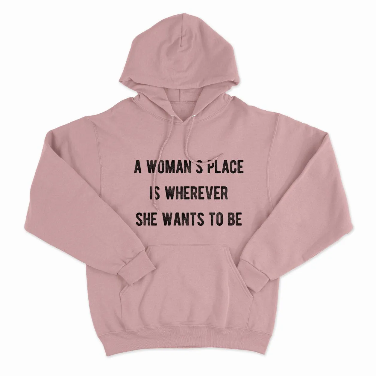 A Woman's Place Hoodie sold by The Spark Company product image thumbnail 4