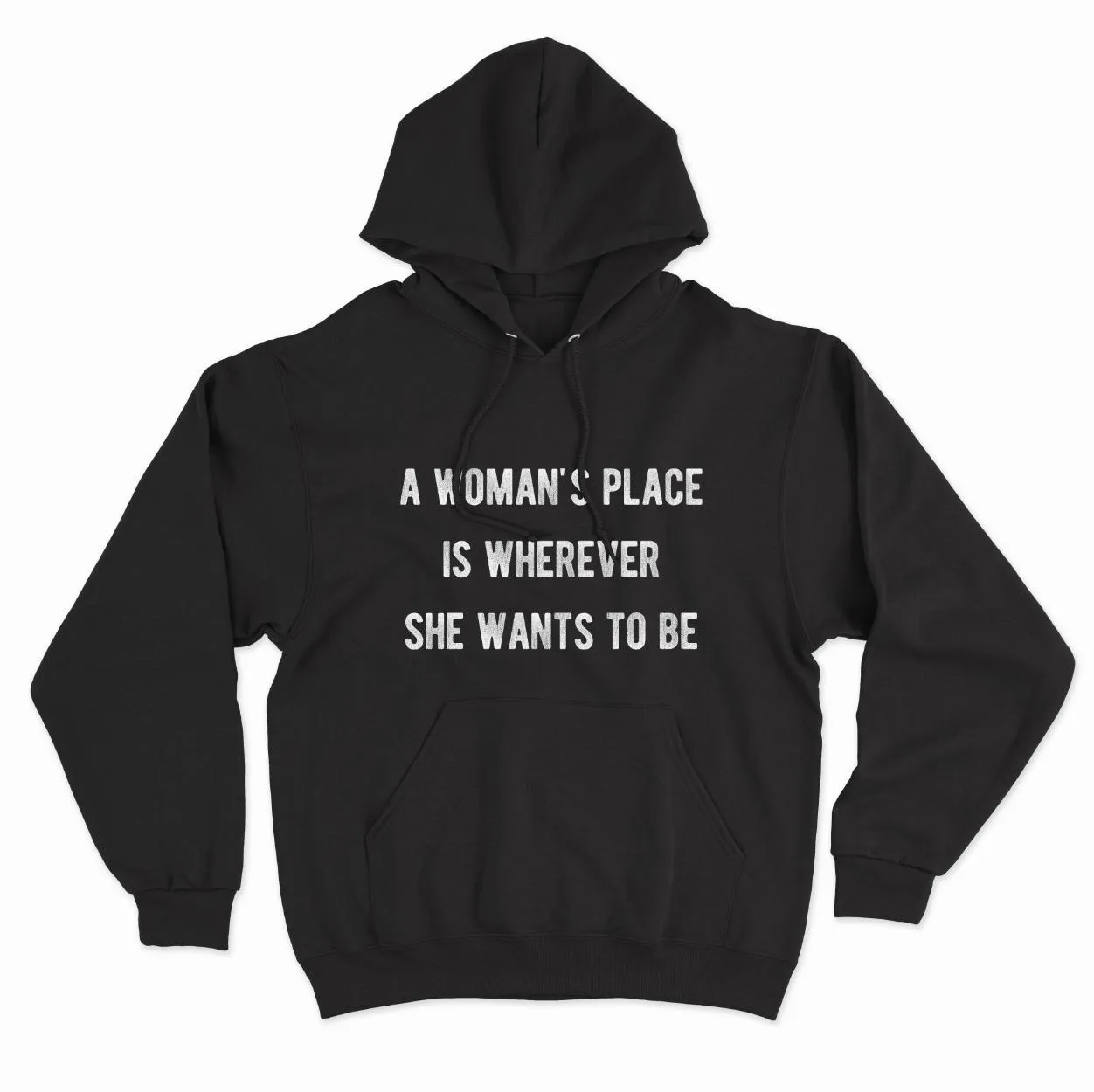 A Woman's Place Hoodie sold by The Spark Company product image thumbnail 3