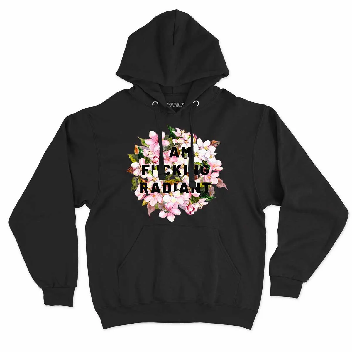 I Am F*cking Radiant Hoodie sold by The Spark Company product image thumbnail 4