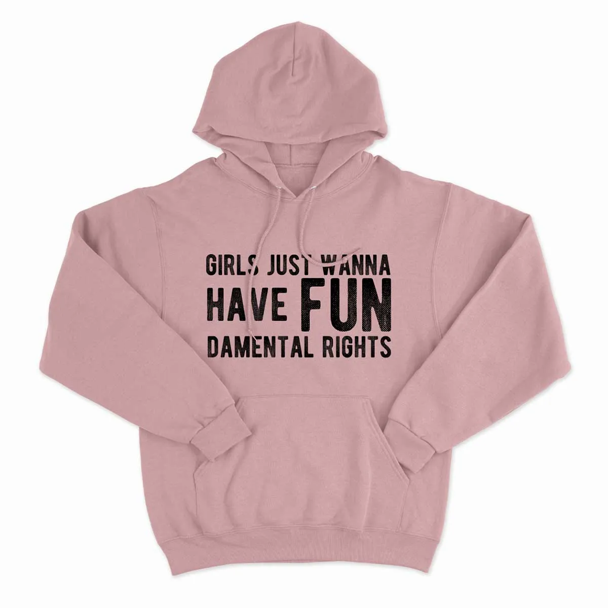 Girls Just Wanna Have Fundamental Rights Hoodie sold by The Spark Company product image thumbnail 3