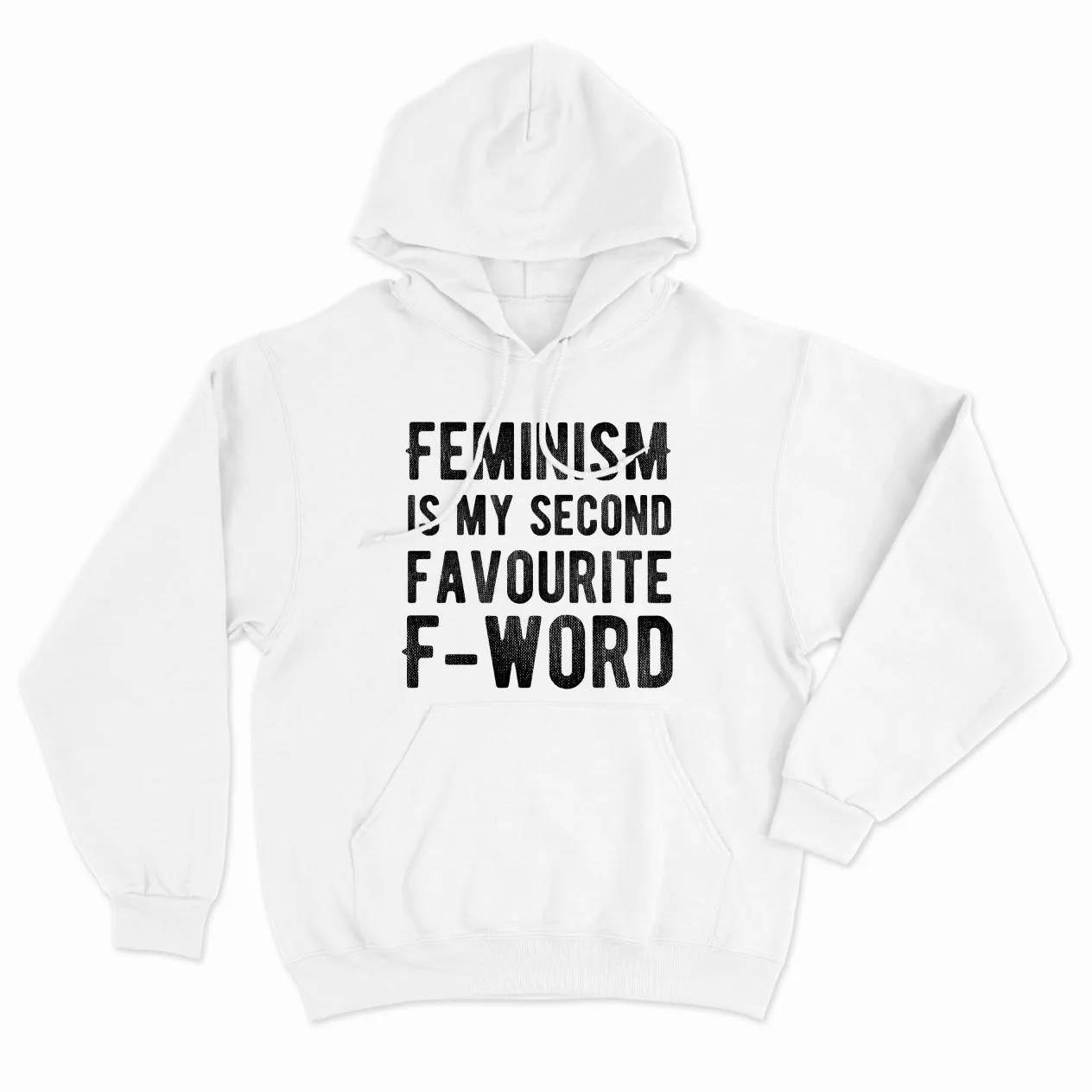 Second Favourite F-Word Hoodie sold by The Spark Company product image thumbnail 3