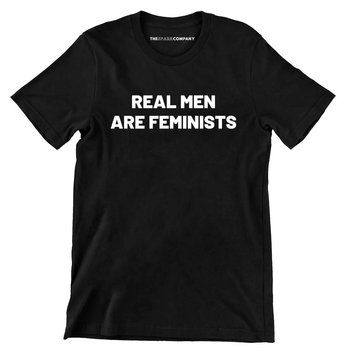 Real Men Are Feminists Men's T-Shirt sold by The Spark Company