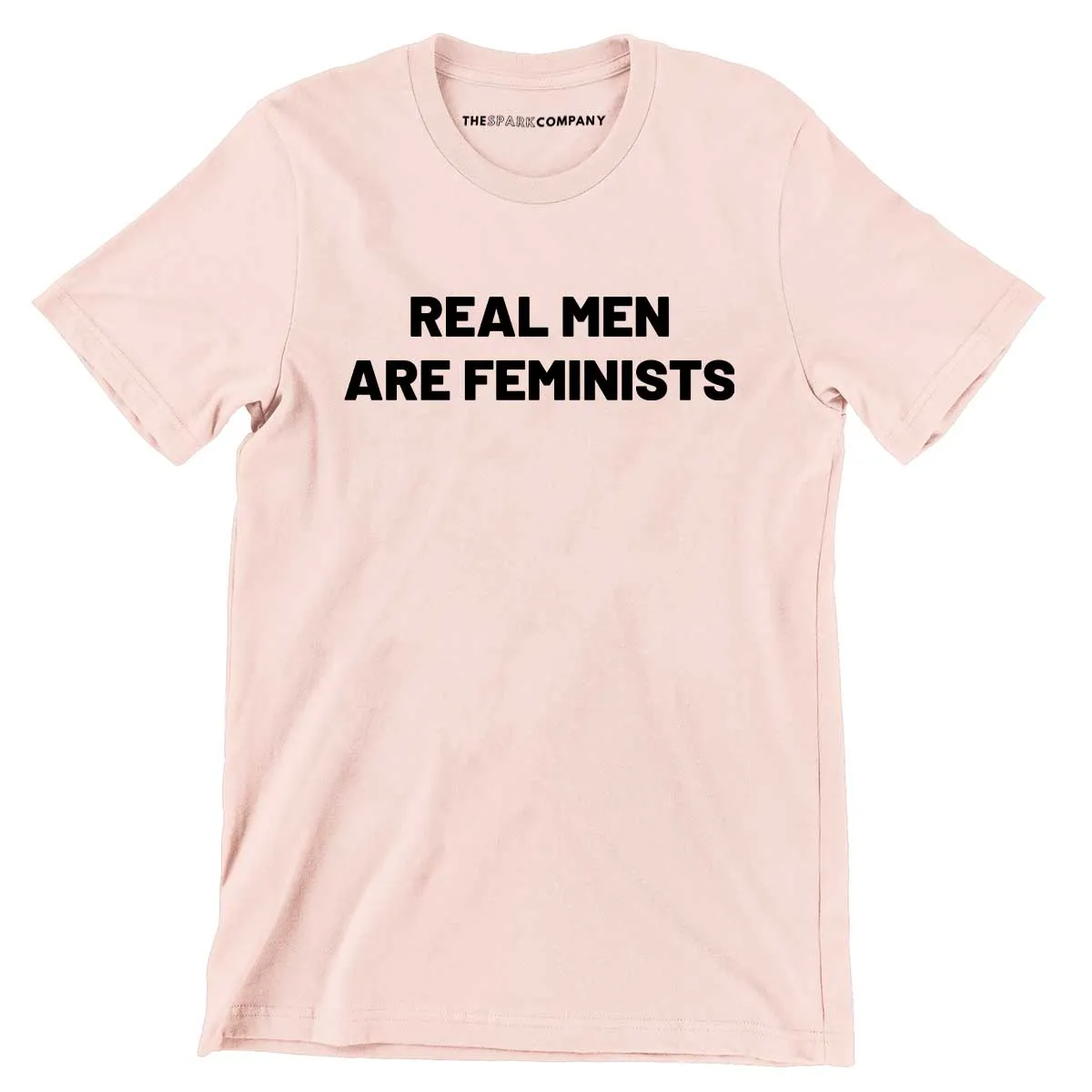 Real Men Are Feminists Men's T-Shirt sold by The Spark Company product image thumbnail 3