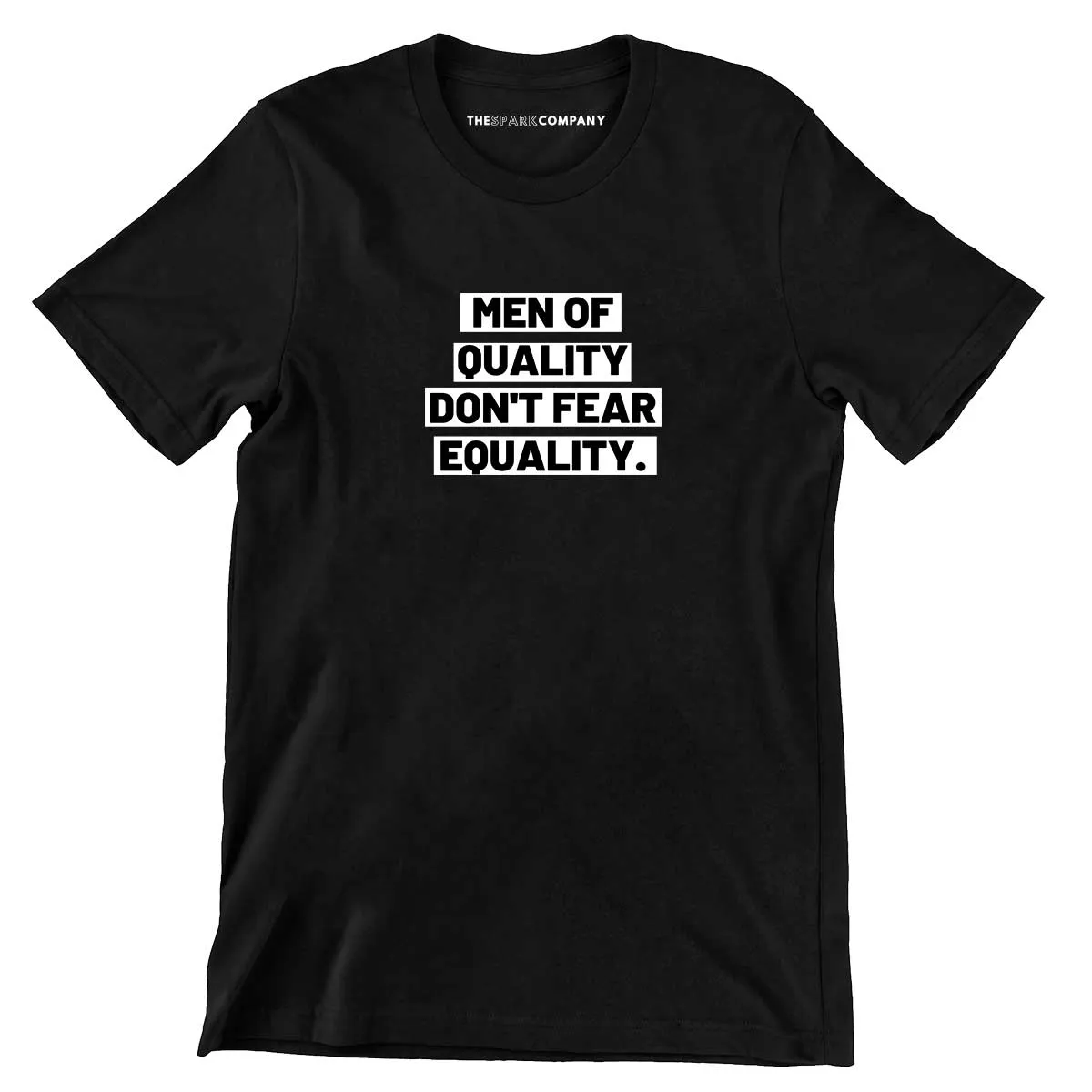 Men Of Quality Men's T-Shirt sold by The Spark Company product image thumbnail 2