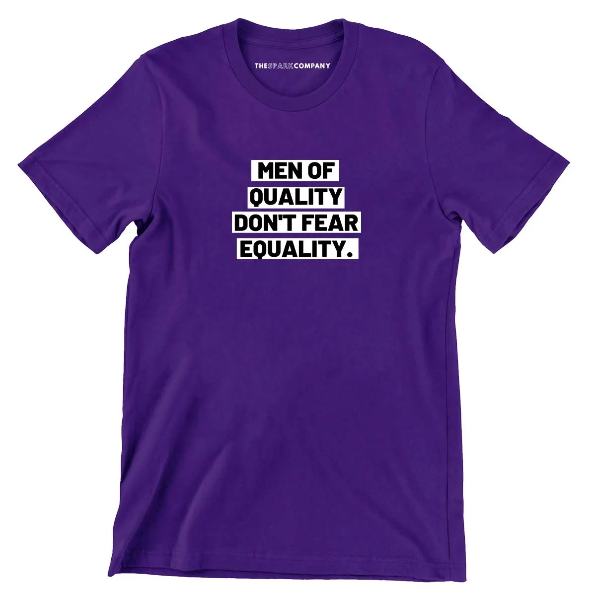 Men Of Quality Men's T-Shirt sold by The Spark Company product image thumbnail 3