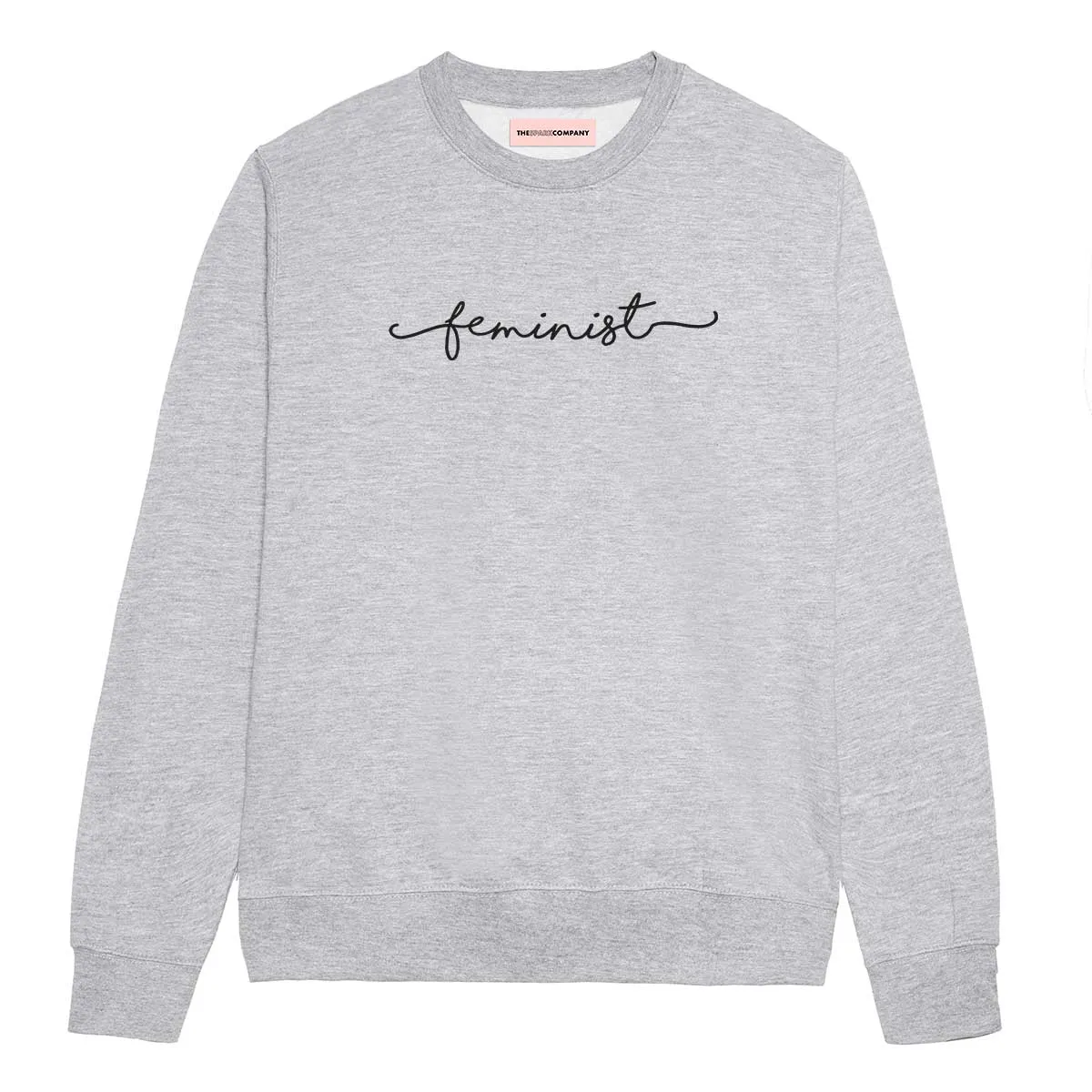 Minimalist Feminist Sweatshirt sold by The Spark Company product image thumbnail 2