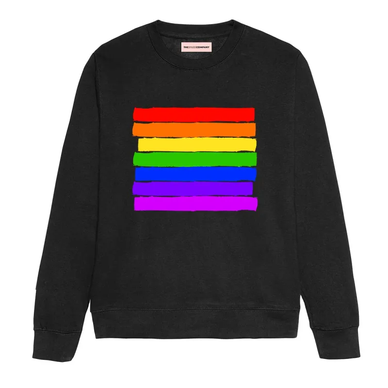 Pride Flag Sweatshirt sold by The Spark Company