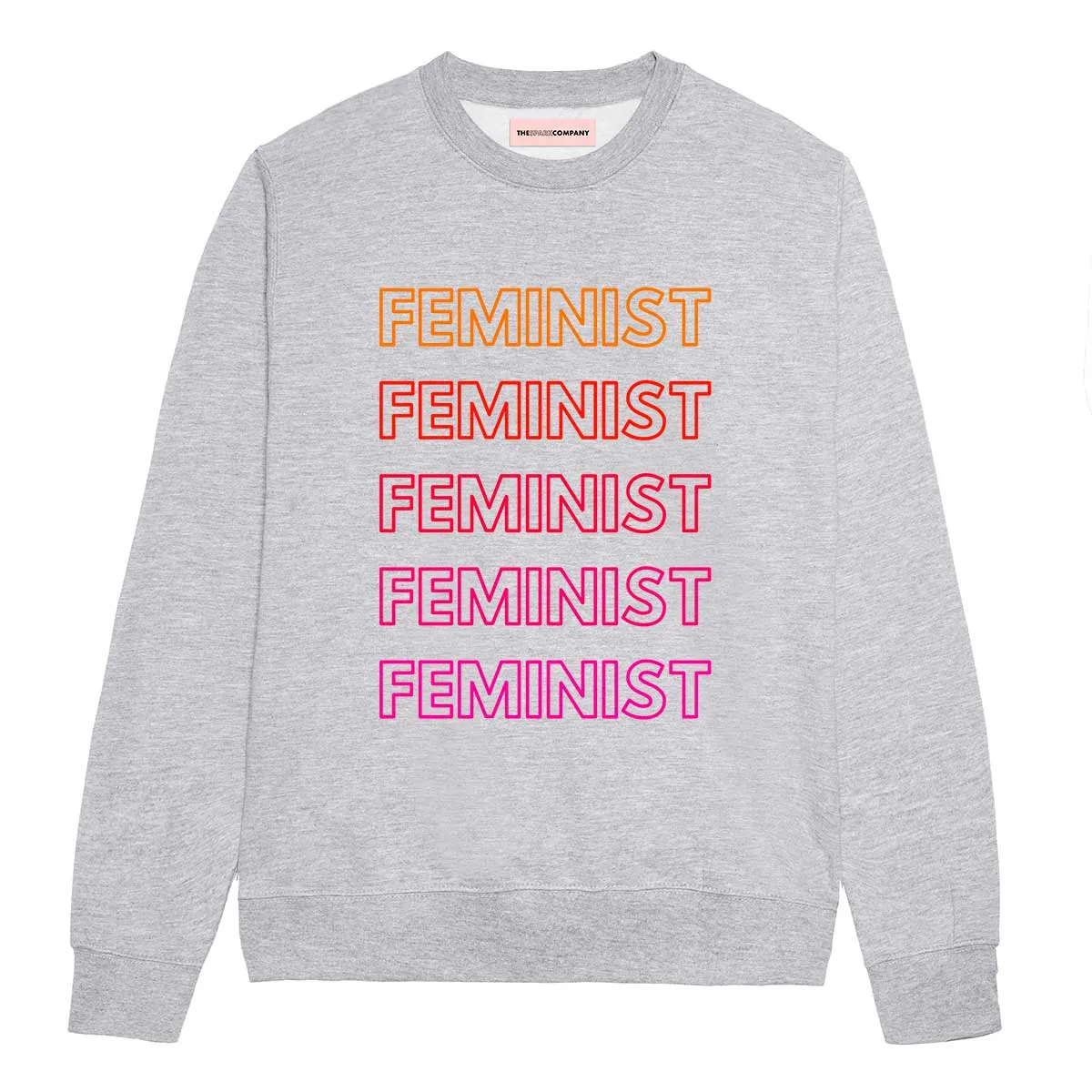 Rainbow Feminist Sweatshirt sold by The Spark Company