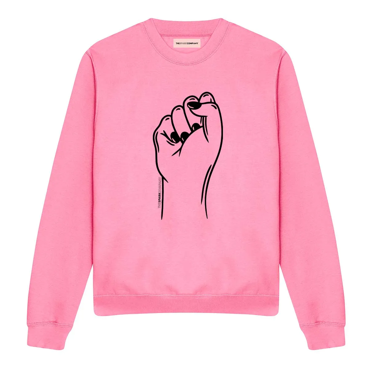 Feminist Fist Sweatshirt sold by The Spark Company product image thumbnail 5