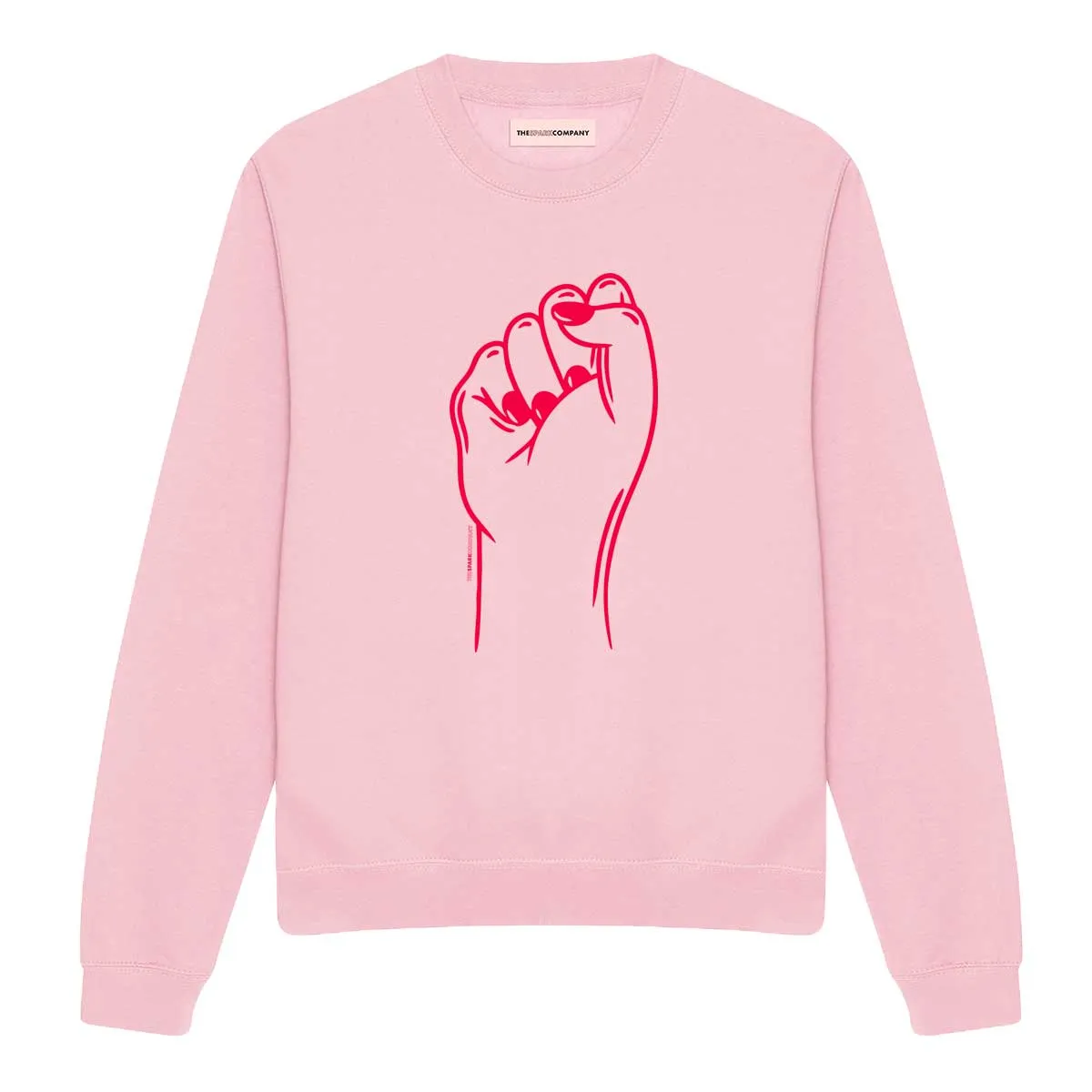 Feminist Fist Sweatshirt sold by The Spark Company product image thumbnail 3