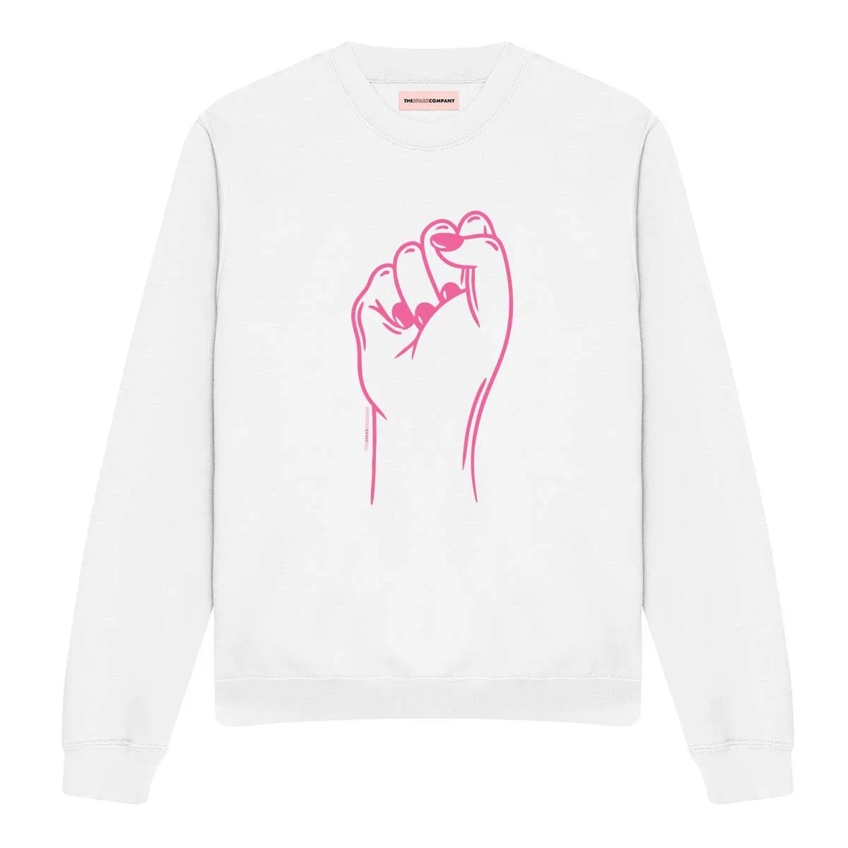 Feminist Fist Sweatshirt sold by The Spark Company product image thumbnail 4
