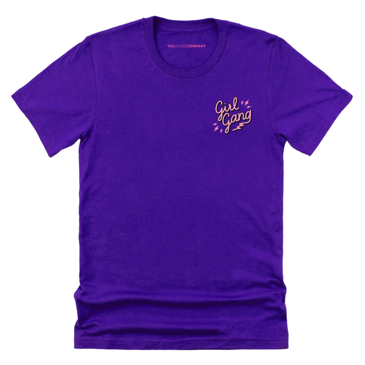 Girl Gang Lightning T-Shirt sold by The Spark Company product image thumbnail 5