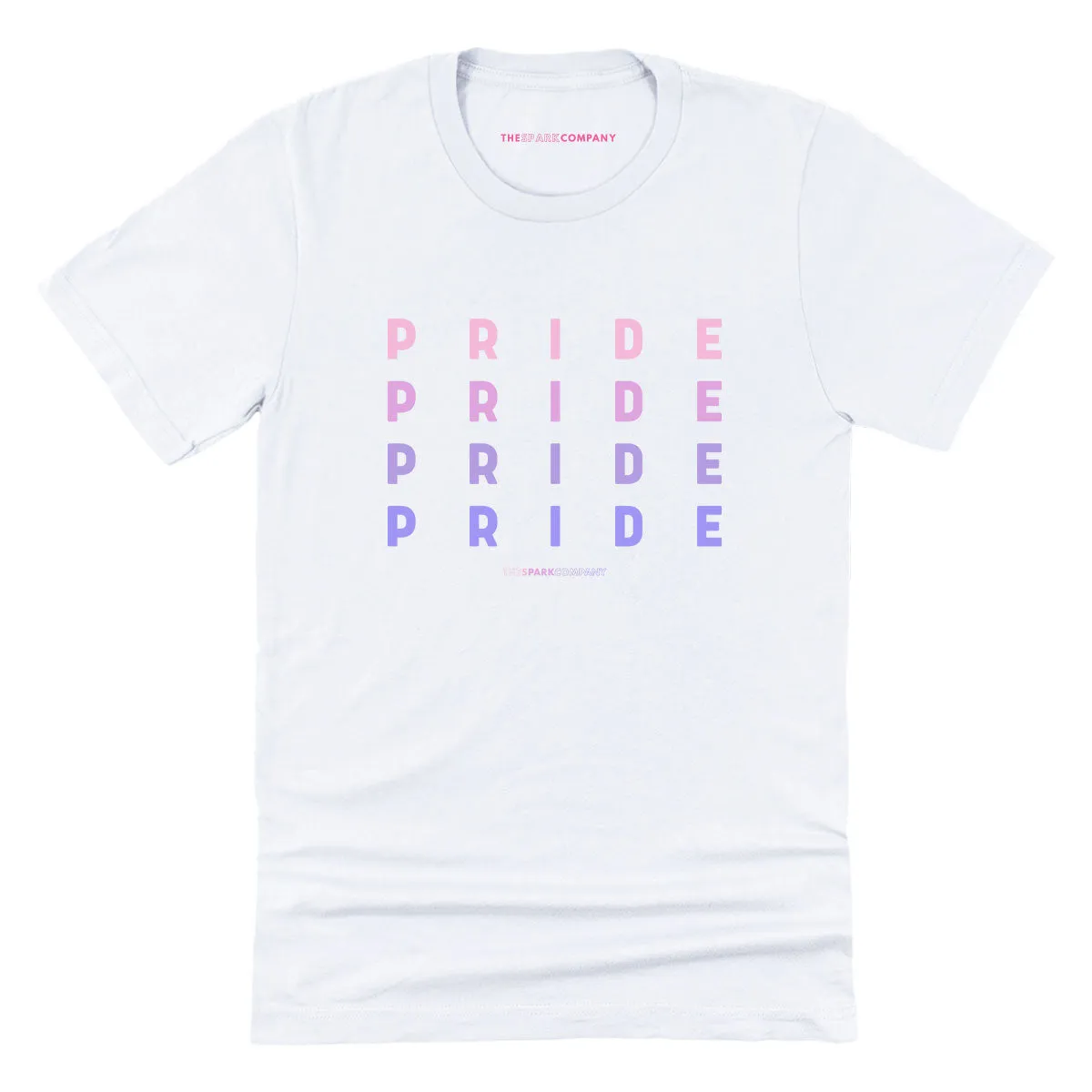 Bisexual Pride Spectrum T-Shirt sold by The Spark Company