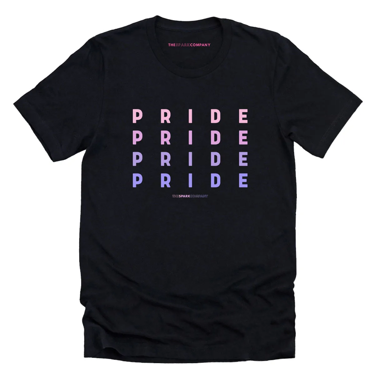 Bisexual Pride Spectrum T-Shirt sold by The Spark Company product image thumbnail 3