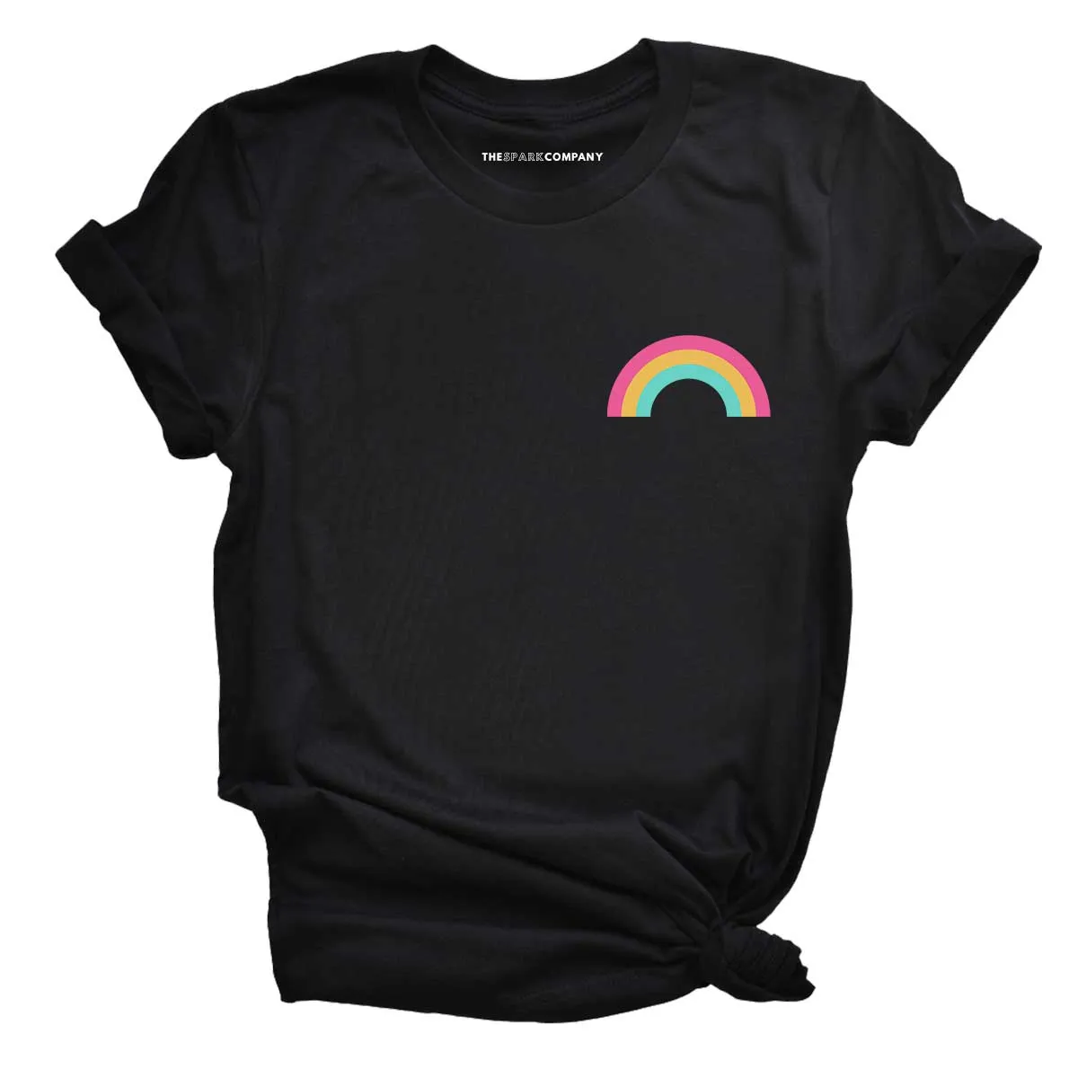 Pastel Pride Rainbow T-Shirt sold by The Spark Company product image thumbnail 3