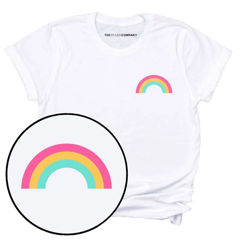Pastel Pride Rainbow T-Shirt sold by The Spark Company