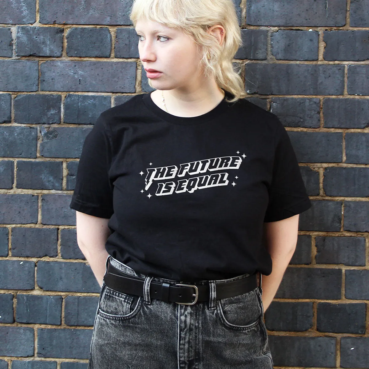 The Future Is Equal T-Shirt sold by The Spark Company product image thumbnail 3