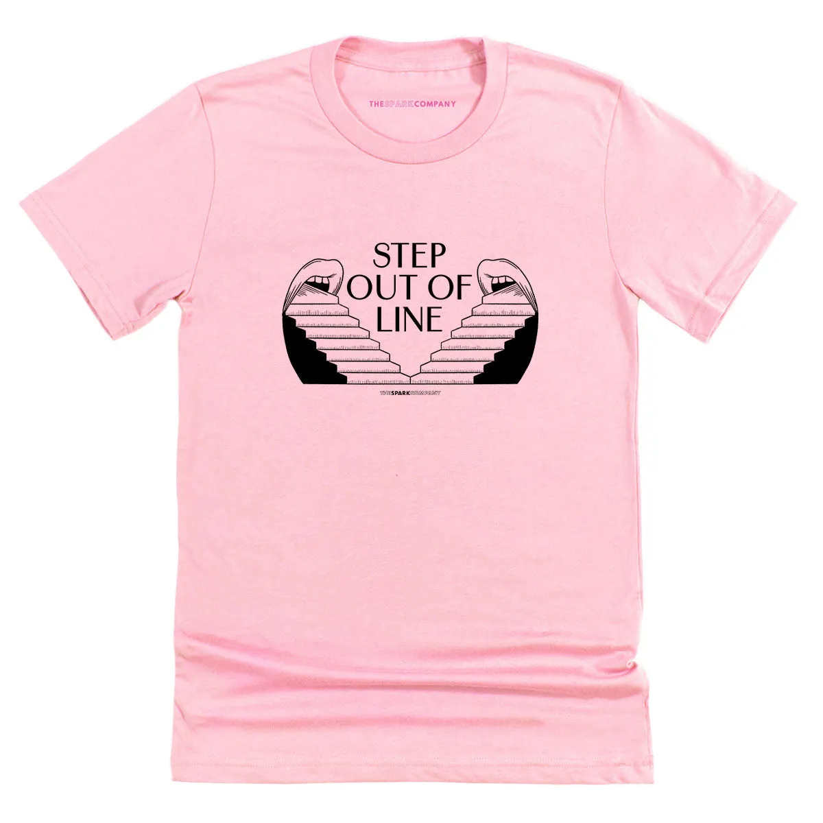 Step Out Of Line T-Shirt sold by The Spark Company product image thumbnail 5