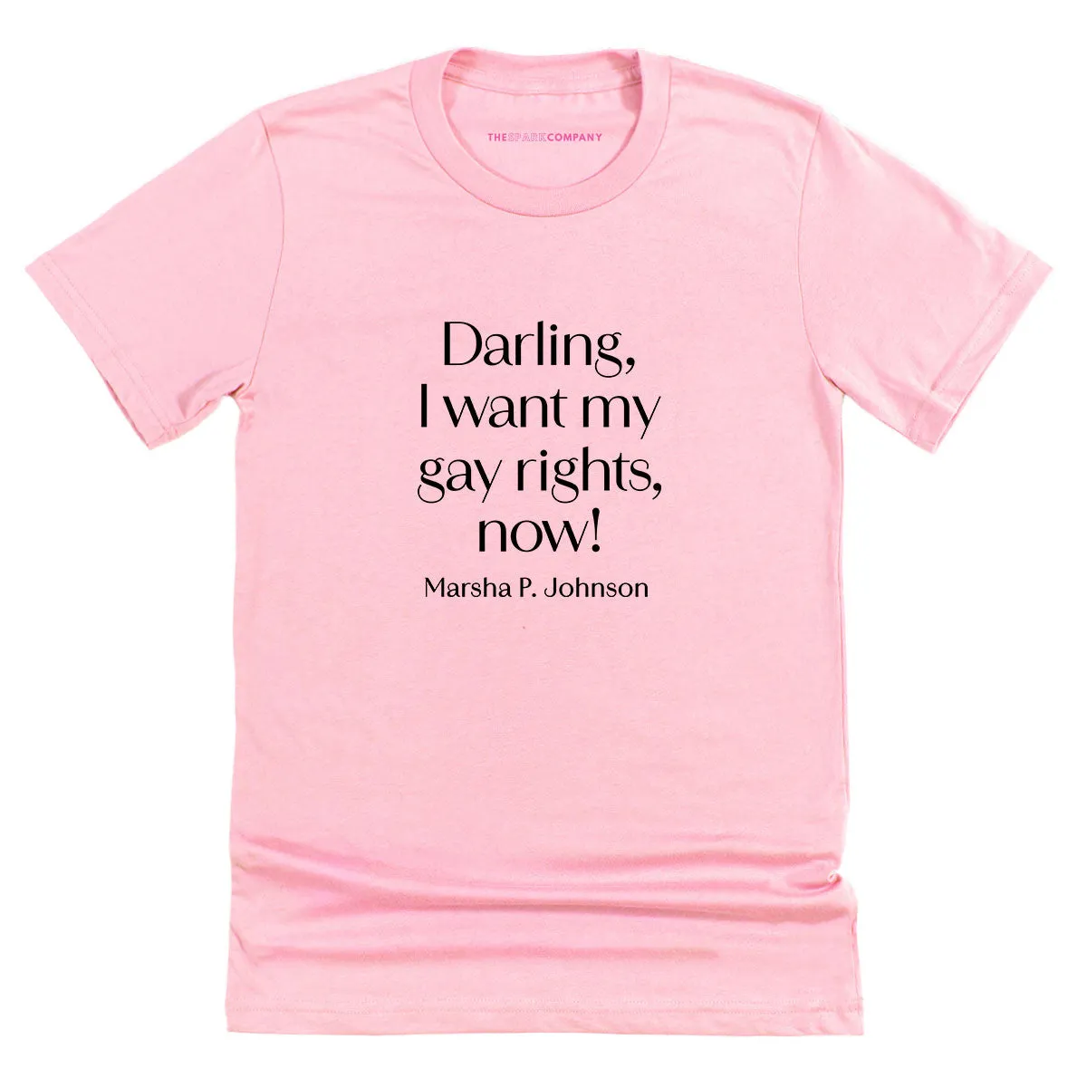 Darling, I Want My Gay Rights Now! T-Shirt sold by The Spark Company