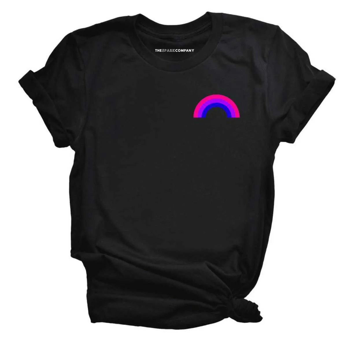 Bisexual Pride Rainbow T-Shirt sold by The Spark Company product image thumbnail 2