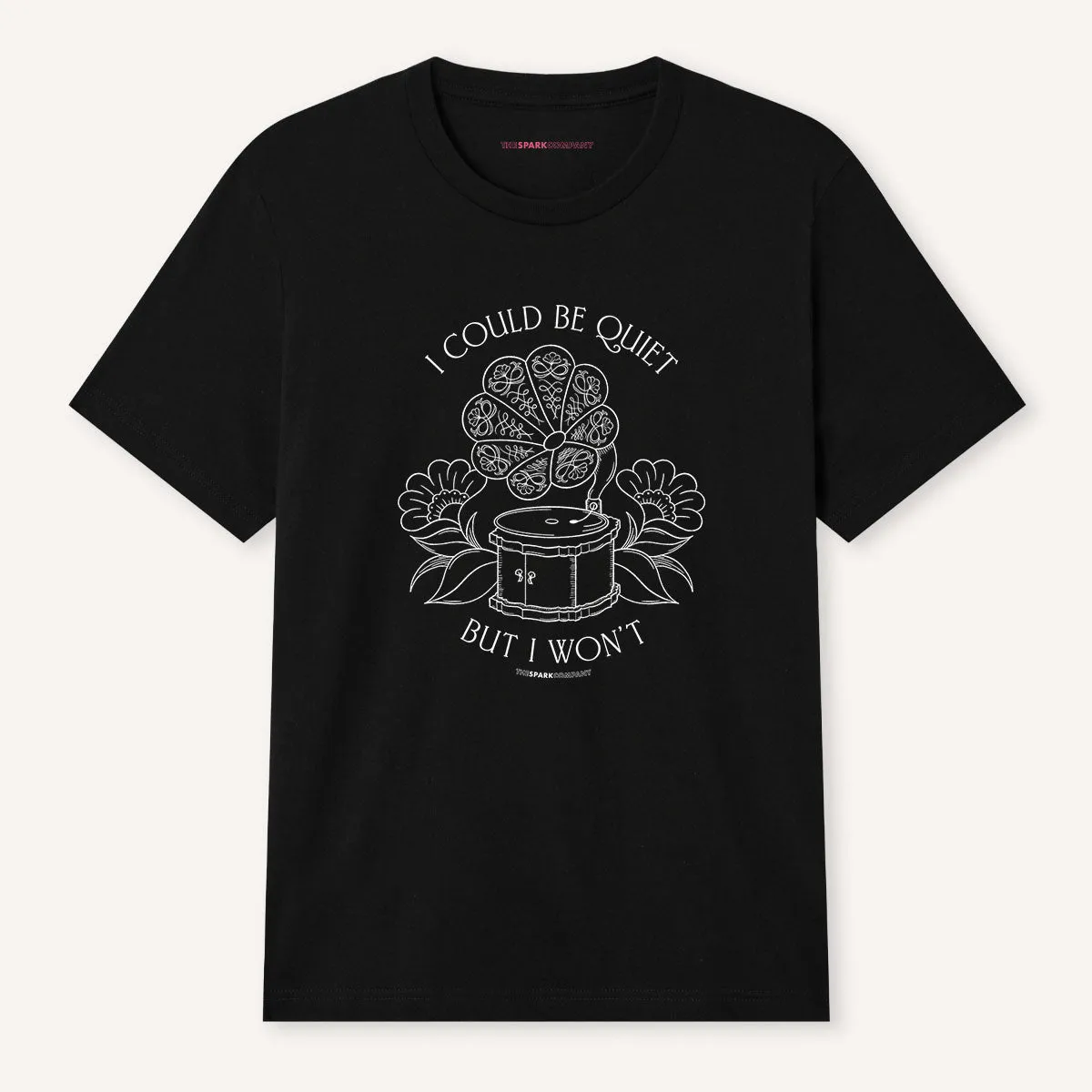 I Could Be Quiet T-Shirt sold by The Spark Company product image thumbnail 3