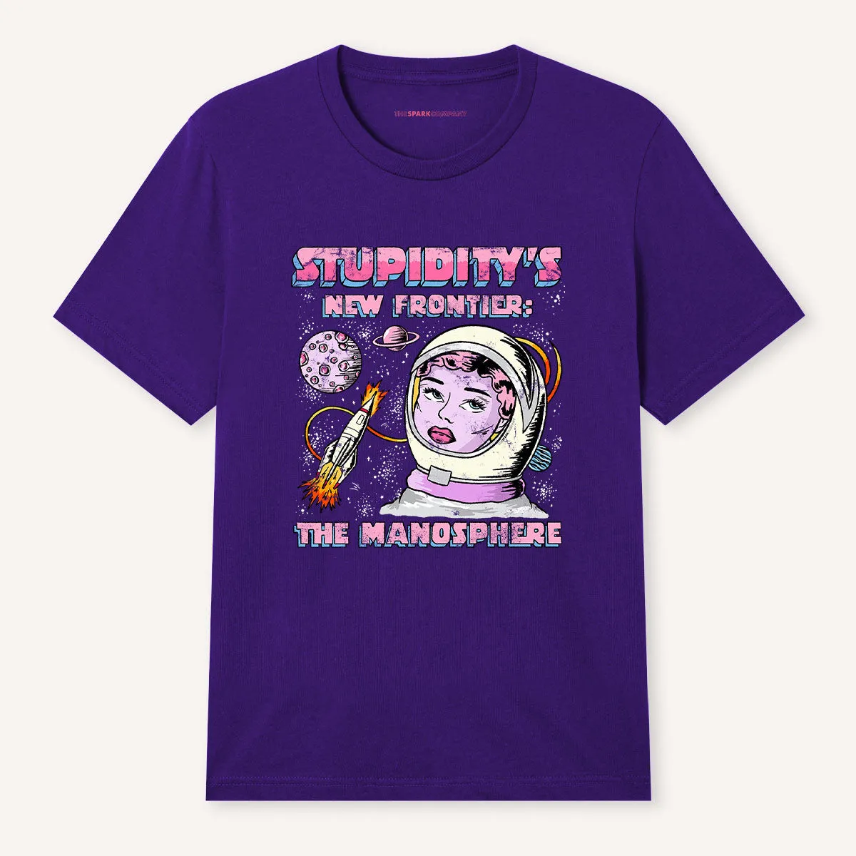 Stupidity's New Frontier T-Shirt sold by The Spark Company product image thumbnail 4