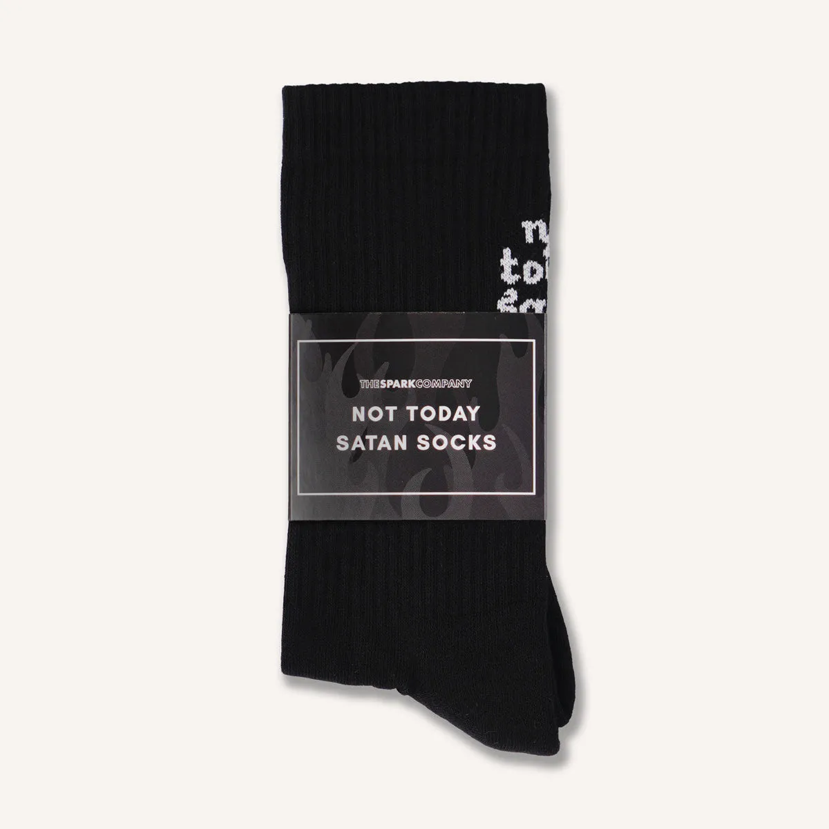 Not Today Satan Socks sold by The Spark Company product image thumbnail 5